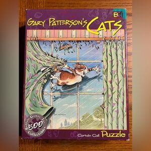 Gary Patterson's Cats Curtain Call Puzzle 500 pieces
